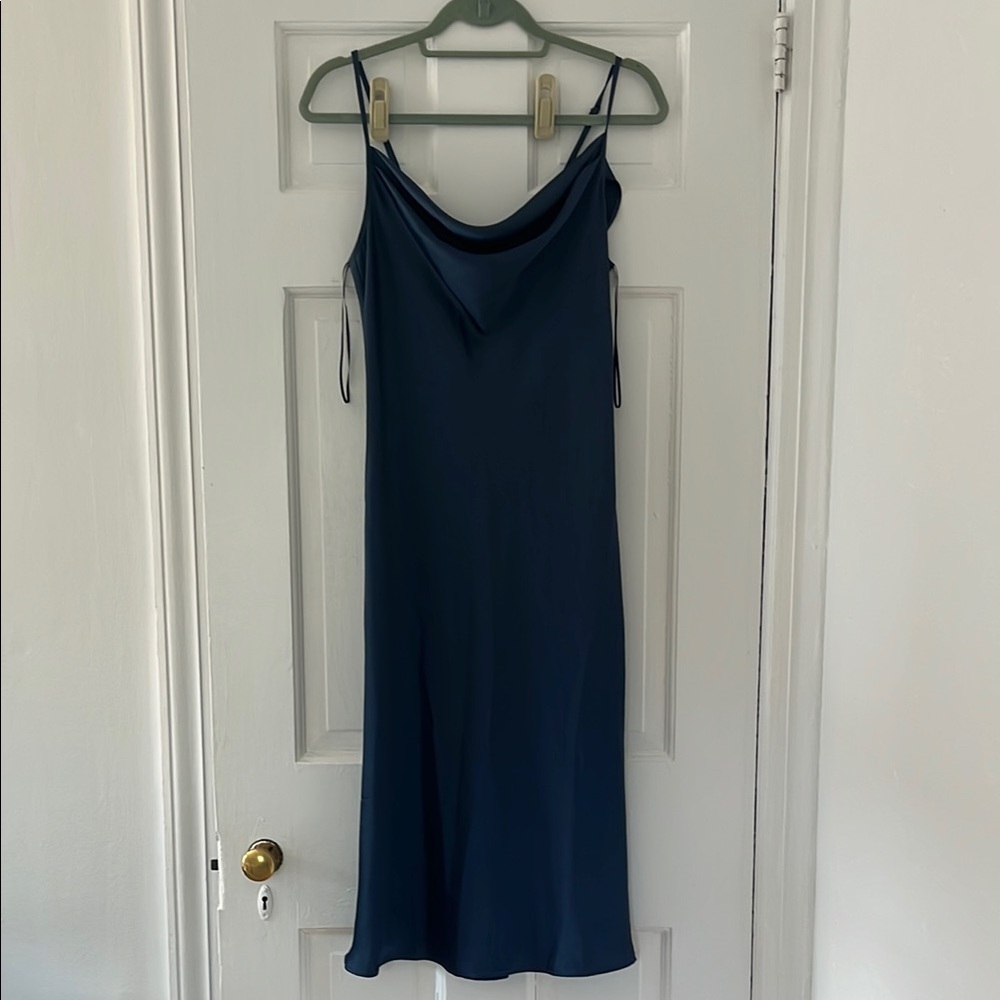 Blue Slip Dress